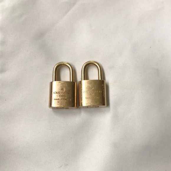Authentic Louis Vuitton 2 locks.